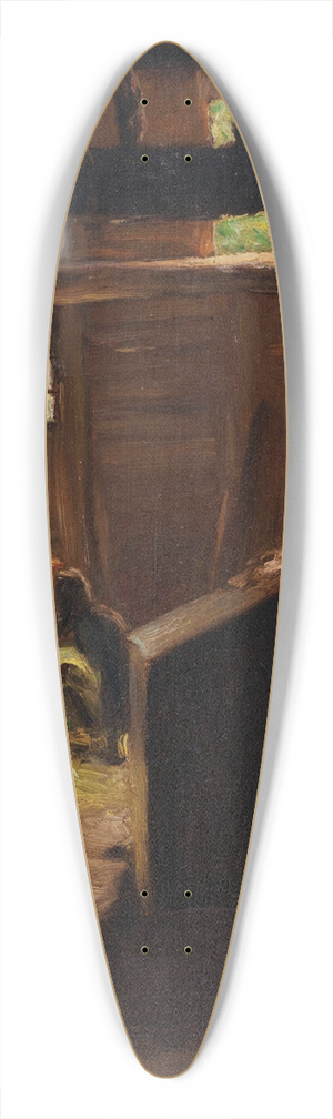 Addison Thomas Millar - In the Barn 39.3 inch art pintail longboard deck