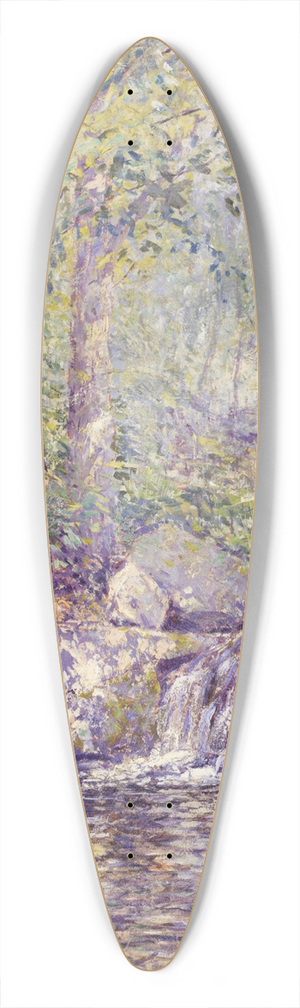 Addison Thomas Millar - The Waterfall 39.3 inch art pintail longboard deck