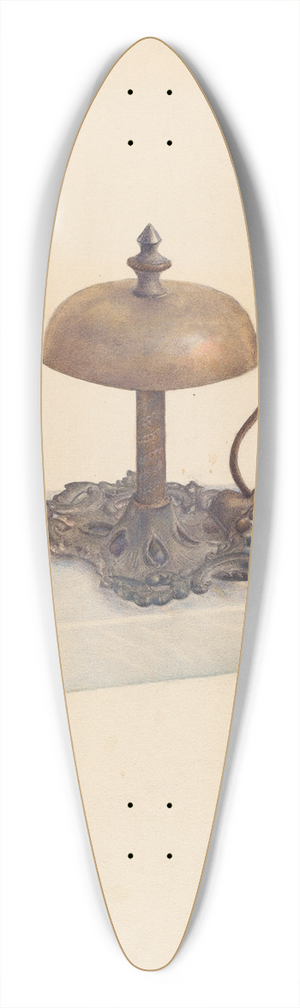 Adele Brooks - Cast Iron Table Bell 39.3 inch art pintail longboard deck