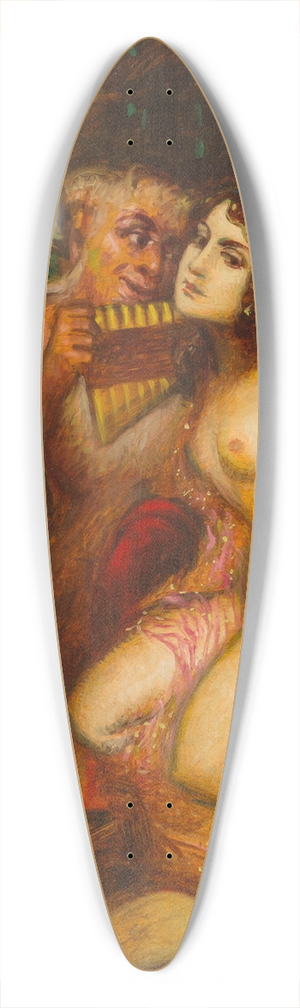 Adolf Frey-Moock - Love awakening 39.3 inch art pintail longboard deck