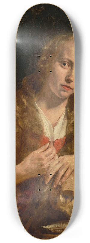 Jan de Bray - The Penitent Magdalene 8.25 inch art skate deck