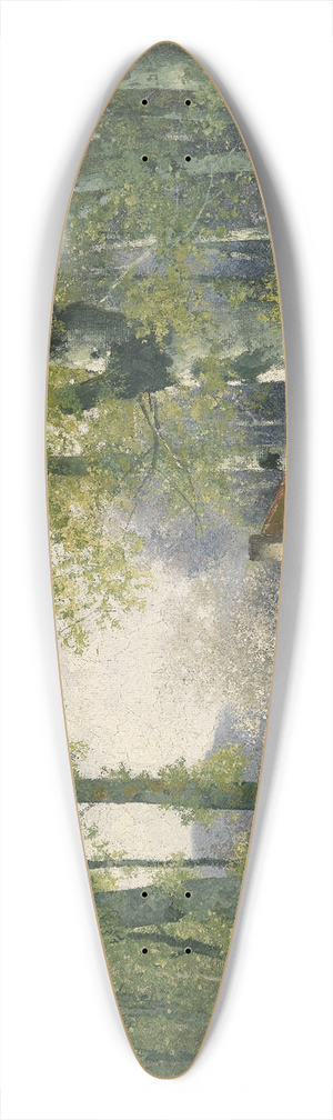 Adolf Kaufmann - Frhling 39.3 inch art pintail longboard deck