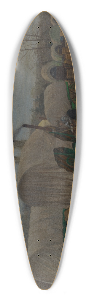 Adolf Luntz - Auf der Karlsruher Herbstmesse 39.3 inch art pintail longboard deck