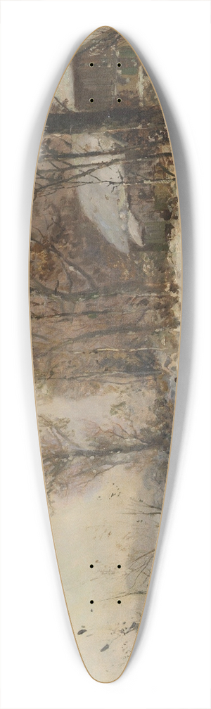 Adolf Stademann - Eisvergngen 39.3 inch art pintail longboard deck