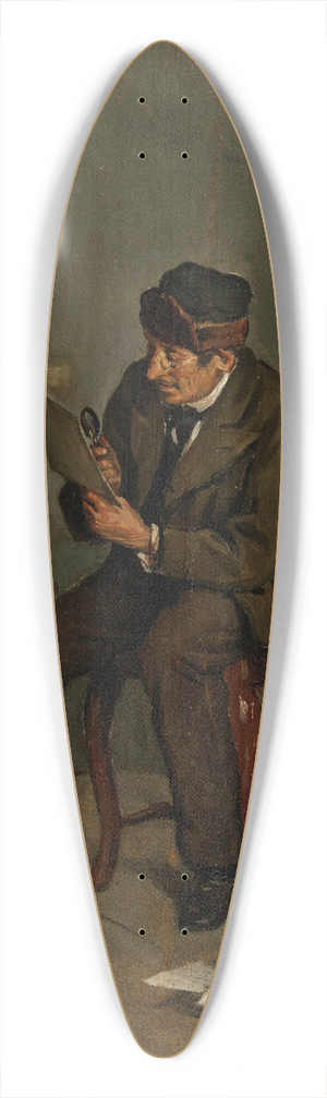 Adolf Von Becker - The Art Expert 39.3 inch art pintail longboard deck