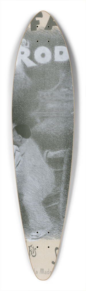 Adolphe Lon Willette - lEnfant prodigue 39.3 inch art pintail longboard deck