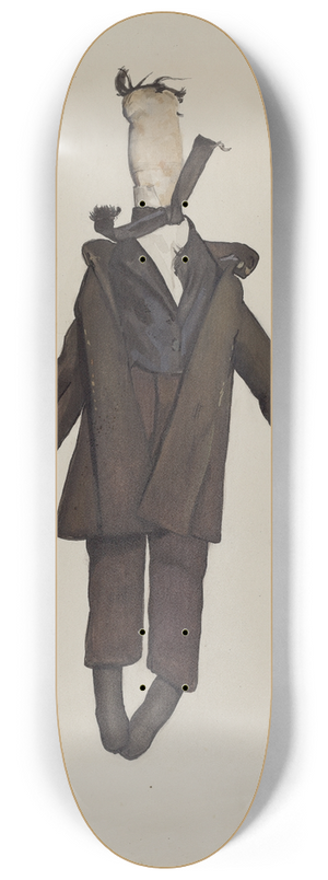 Jane Iverson - Rag Doll 8.25 inch art skate deck