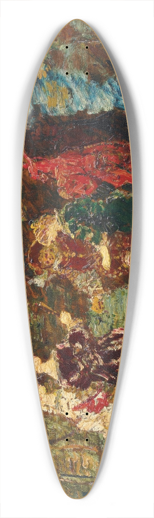 Adolphe Monticelli - Personnages de Faust 39.3 inch art pintail longboard deck