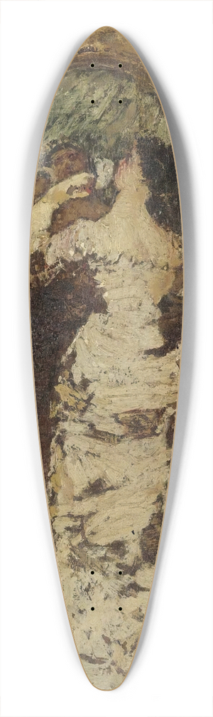 Adolphe Monticelli - Preparing For The Soiree 39.3 inch art pintail longboard deck