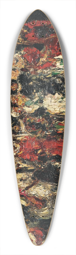 Adolphe Monticelli - Scene from Faust 39.3 inch art pintail longboard deck