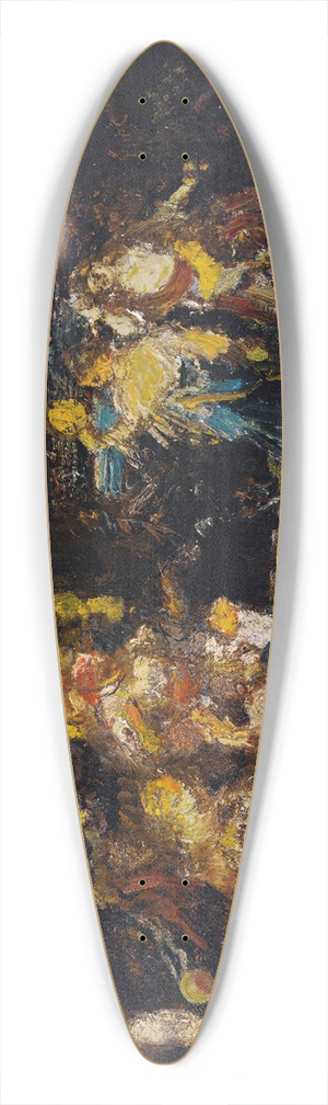 Adolphe Monticelli - The Meet 39.3 inch art pintail longboard deck