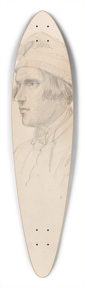 Adolph Tidemand - Daniel Pehrson 39.3 inch art pintail longboard deck