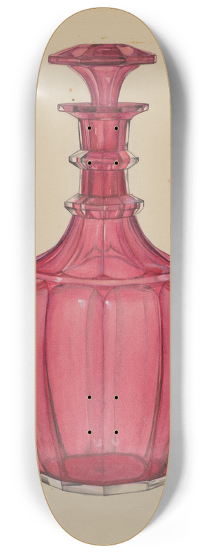 Janet Riza - Carafe 8.25 inch art skate deck