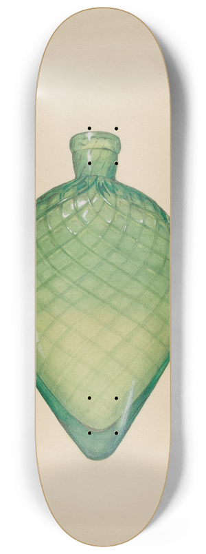 Janet Riza - Flask 8.25 inch art skate deck