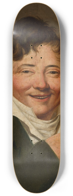 Jan Feliks Piwarski - Portrait of Alojzy kowski 8.25 inch art skate deck