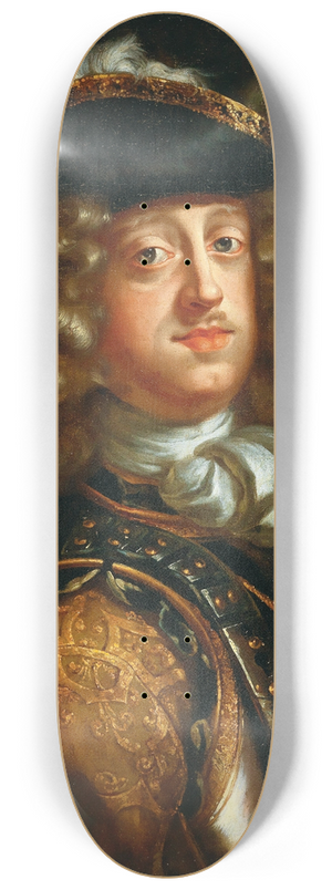 Jan Frans van Douven - Portrait Of Johann Wilhelm, Elector Of The Palatinate (16581716) 8.25 inch art skate deck