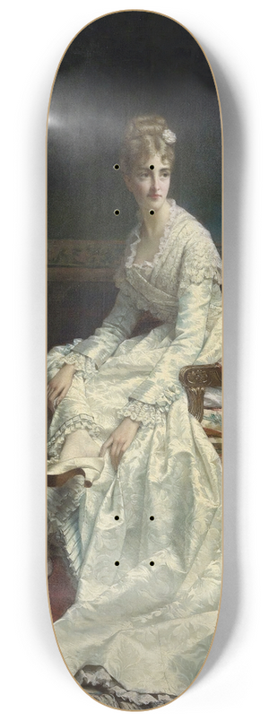 Jan Frederik Pieter Portielje - Before The Ball 8.25 inch art skate deck