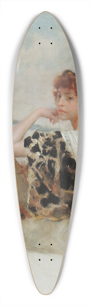 Aim Morot - Gitane 39.3 inch art pintail longboard deck
