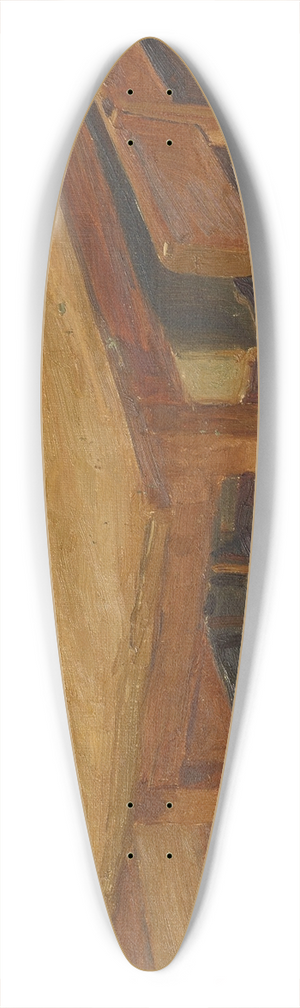 Albert Anker - Raumstudie zu die Kinderkrippe 39.3 inch art pintail longboard deck