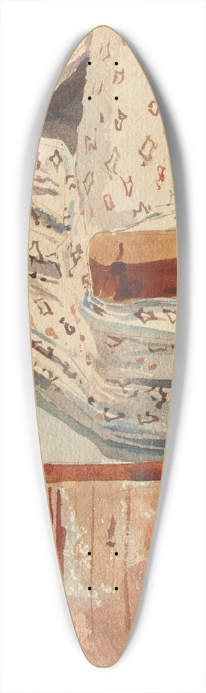 Albert Anker - Schlafzimmer Interieur 39.3 inch art pintail longboard deck