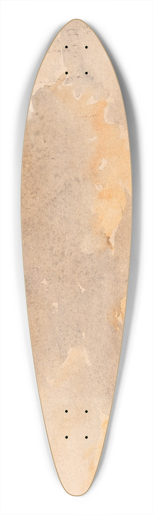 Albert Anker - Wolkiger Abendhimmel ber Hgelkette 39.3 inch art pintail longboard deck