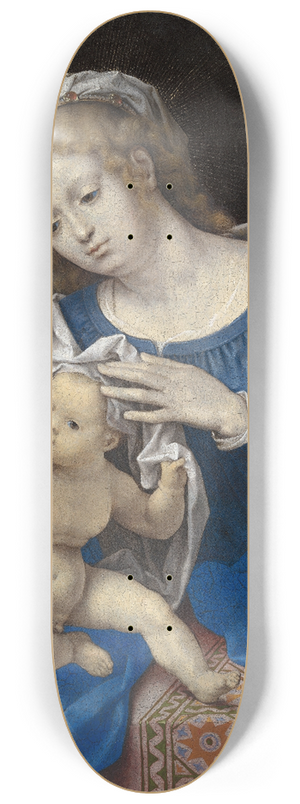 Jan Gossaert - Madonna and Child 8.25 inch art skate deck Jan Gossaert - Madonna and Child 8.25 inch art skate deck