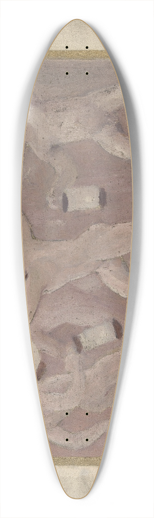 Albert Aublet - Lumires 39.3 inch art pintail longboard deck