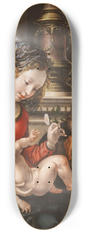 Jan Gossaert - The Holy Family 8.25 inch art skate deck