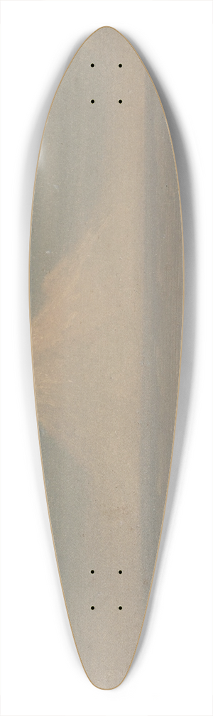 Albert Bierstadt - Mount Rainier 39.3 inch art pintail longboard deck