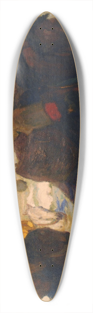 Albert Crahay - Shrimpers 39.3 inch art pintail longboard deck