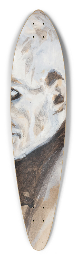 Albert Edelfelt - Lieutenant Stool 39.3 inch art pintail longboard deck