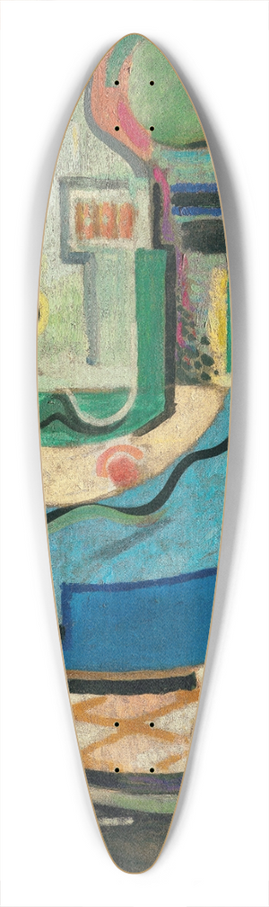 Albert Gleizes - Composition 39.3 inch art pintail longboard deck