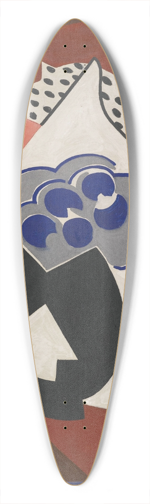 Albert Gleizes - Composition au bol noir 39.3 inch art pintail longboard deck