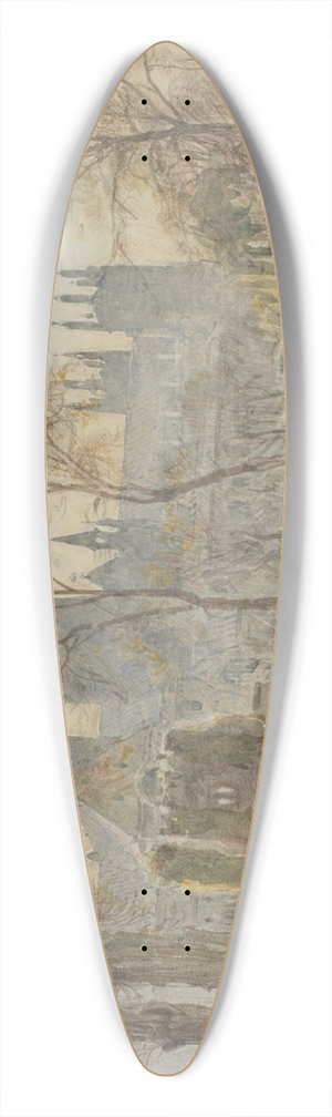 Albert Goodwin - Canterbury 39.3 inch art pintail longboard deck