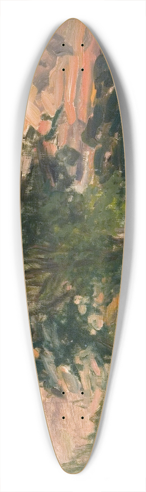 Albert Gottschalk - Aftenlandskab. Tisvilde 39.3 inch art pintail longboard deck