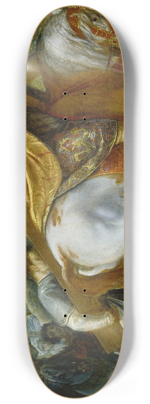 Adam Elsheimer - Heraclius on Horseback with the Cross 8.25 inch art skate deck Adam Elsheimer - Heraclius on Horseback with the Cross 8.25 inch art skate deck