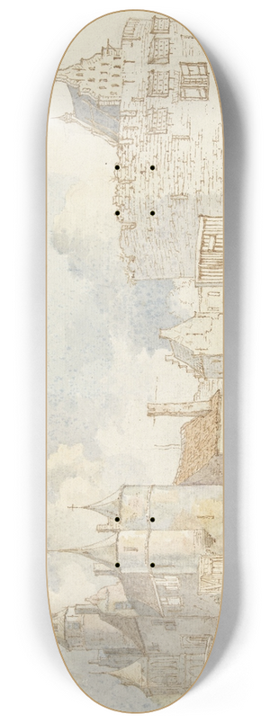 Jan Hulswit - Kasteel Marquette 8.25 inch art skate deck