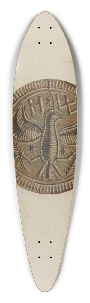 Albert Levone - Butter Mold 39.3 inch art pintail longboard deck