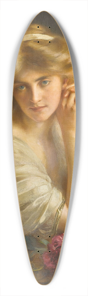Albert Lynch - Dolce far niente 39.3 inch art pintail longboard deck