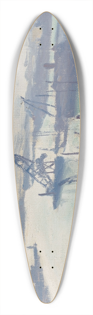 Albert Marquet - Le port dAlger 39.3 inch art pintail longboard deck