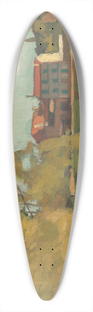 Albert Marquet - Maisons  Billancourt 39.3 inch art pintail longboard deck