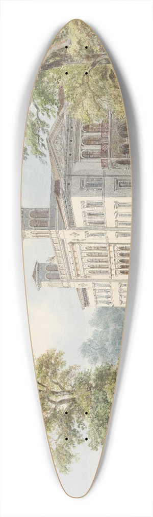 Albert Rieger - Triest Ferdinandeum 39.3 inch art pintail longboard deck