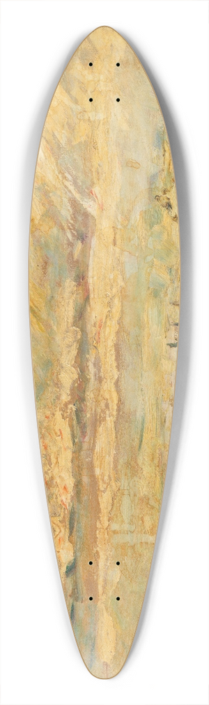 Albert Schiestl-Arding - Landschaft bei Bremerhaven 39.3 inch art pintail longboard deck