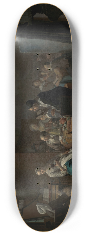 Jan Josef Horemans the Younger - The New Song 8.25 inch art skate deck