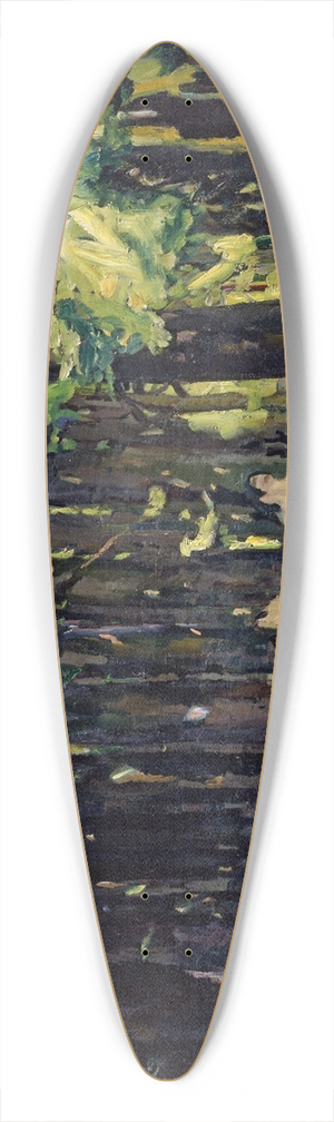Albert Weisgerber - Sommertag 39.3 inch art pintail longboard deck