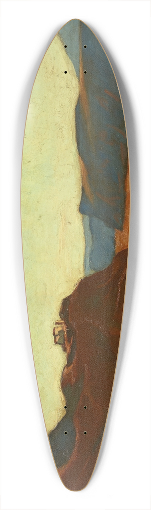 Albin Egger Lienz - Am Kalvarienberg In Bozen 39.3 inch art pintail longboard deck