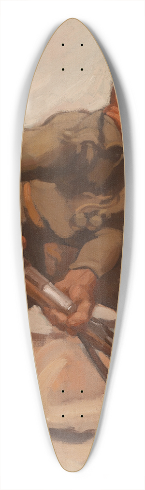 Albin Egger Lienz - Kaiserschtze 39.3 inch art pintail longboard deck