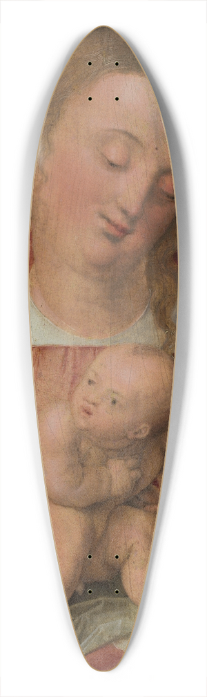 Albrecht Drer - Virgin and Child 39.3 inch art pintail longboard deck