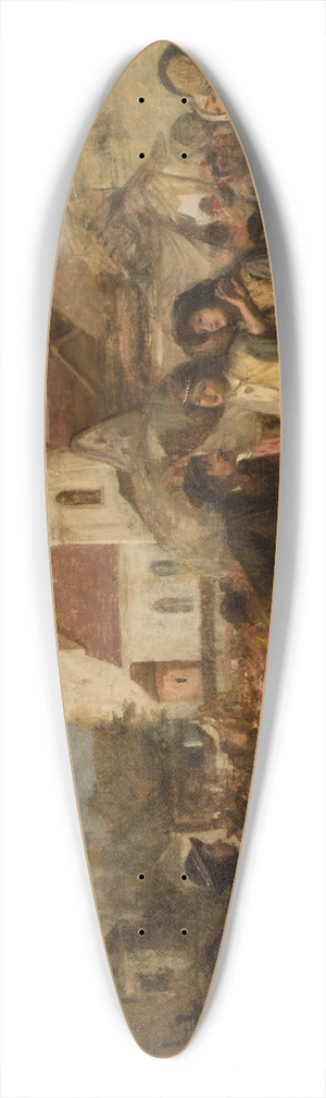 Aleksander Kotsis - Fair in Nowy Targ 39.3 inch art pintail longboard deck