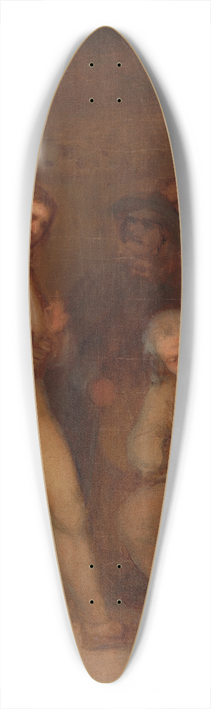 Aleksander Kotsis - Highlanders Family 39.3 inch art pintail longboard deck